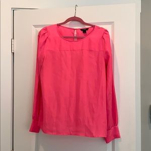 J. Crew Pink Blouse